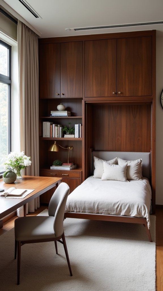 Small Decorating Ideas for a Home Office Guest Room That Work Beautifully as Both