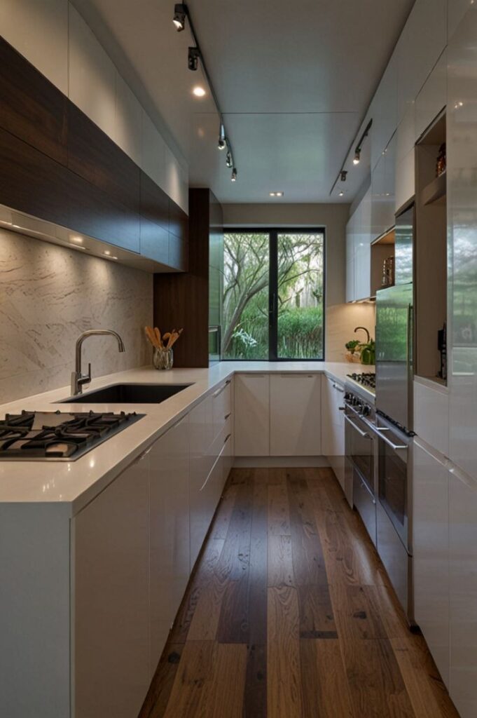 12 Clever Galley Kitchen Design Ideas That Make Every Centimetre Count