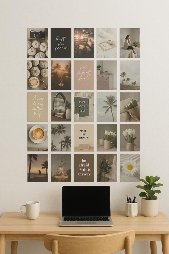 Small Home Office Wall Decor Ideas That Make Your Space Feel Bigger (And So Much Cuter!)