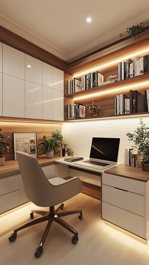 691a719ef1dce954e98649ffb6662059 Modern Minimalist Home Office Design Ideas for a Calm, Productive Space You'll Love