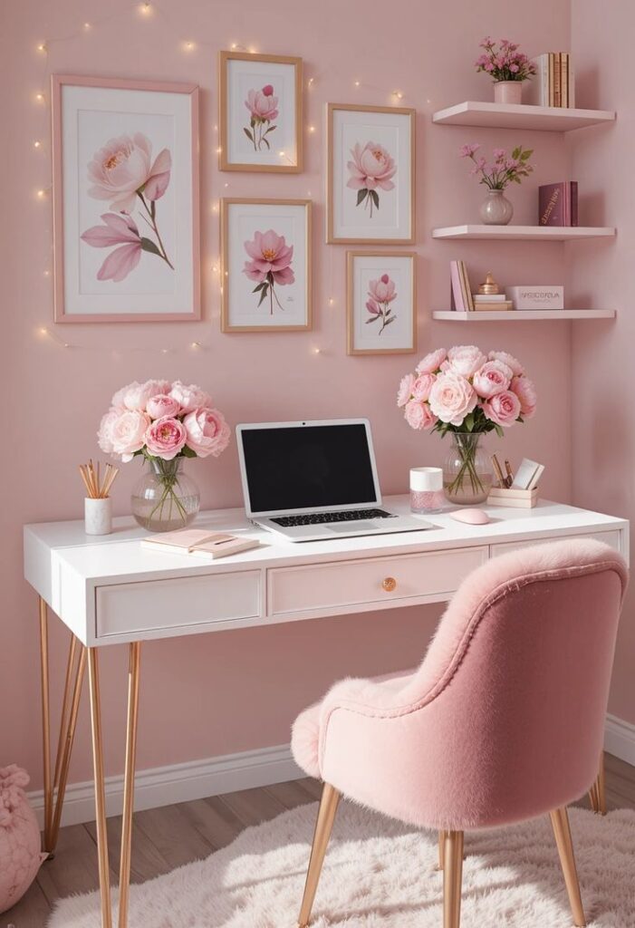 7ef49df067b91277658c44e82af746bd Small Home Office Decor Ideas for Her That Are Charming, Chic, and Seriously Functional