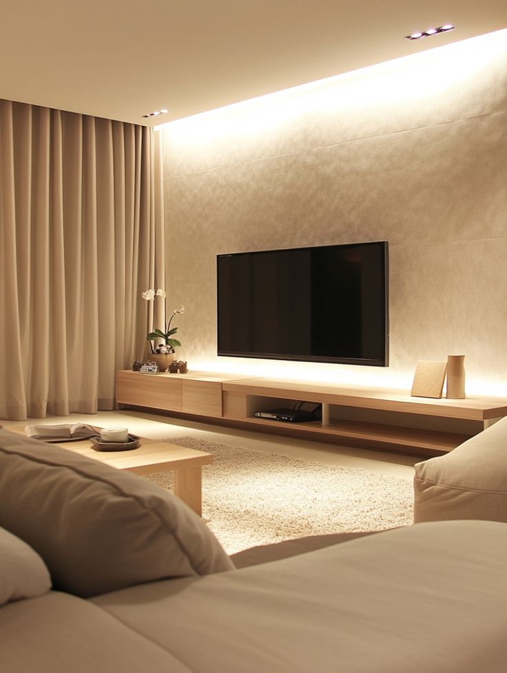 Living Room Design Ideas With a TV