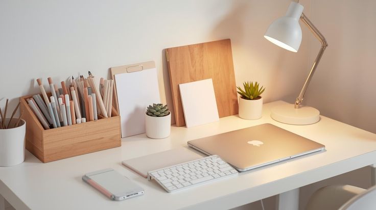 a4d1b6b142ea9a47d225e86dac1de2ca Modern Minimalist Home Office Design Ideas for a Calm, Productive Space You'll Love