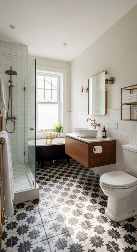 Black and White Bathroom Design Ideas That Never Go Out of Style