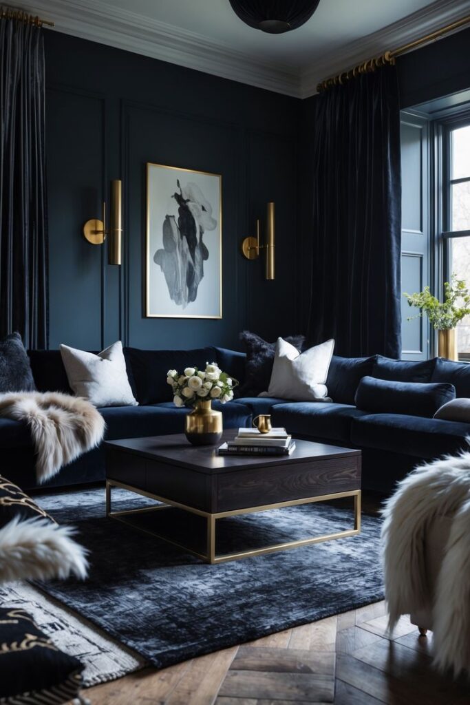 Stunning Blue Couch Living Room Design Ideas That Will Make You Love Your Space