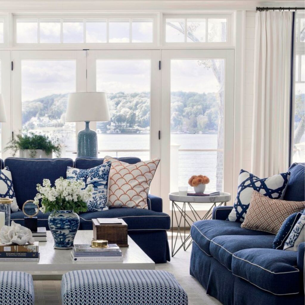 Stunning Blue Couch Living Room Design Ideas That Will Make You Love Your Space
