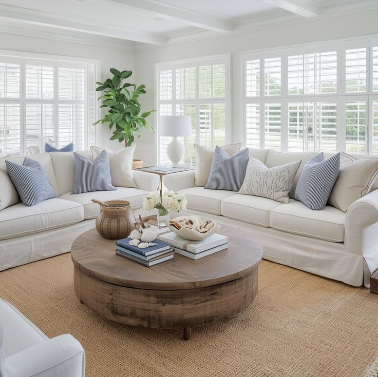 Dreamy Beach House Living Room Design Ideas That Bring the Coast Home