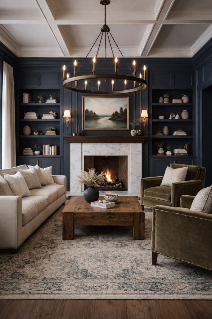 Stunning Blue Couch Living Room Design Ideas That Will Make You Love Your Space