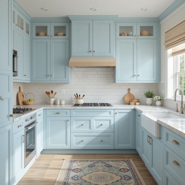 df35799340465777a682ca0e334d34ce Coastal Kitchen Design Ideas That Bring the Breezy, Sun-Washed Beauty of the Beach Into Your Home