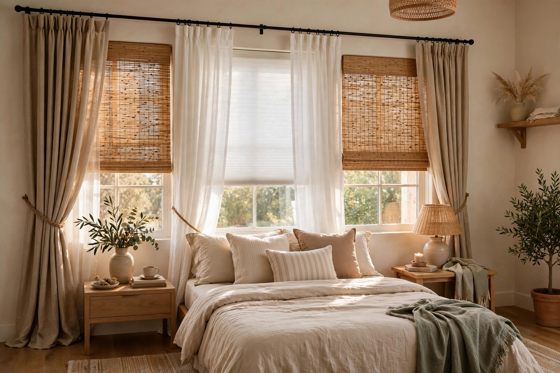 Bedroom Curtain Ideas Stylish Privacy Window Treatments