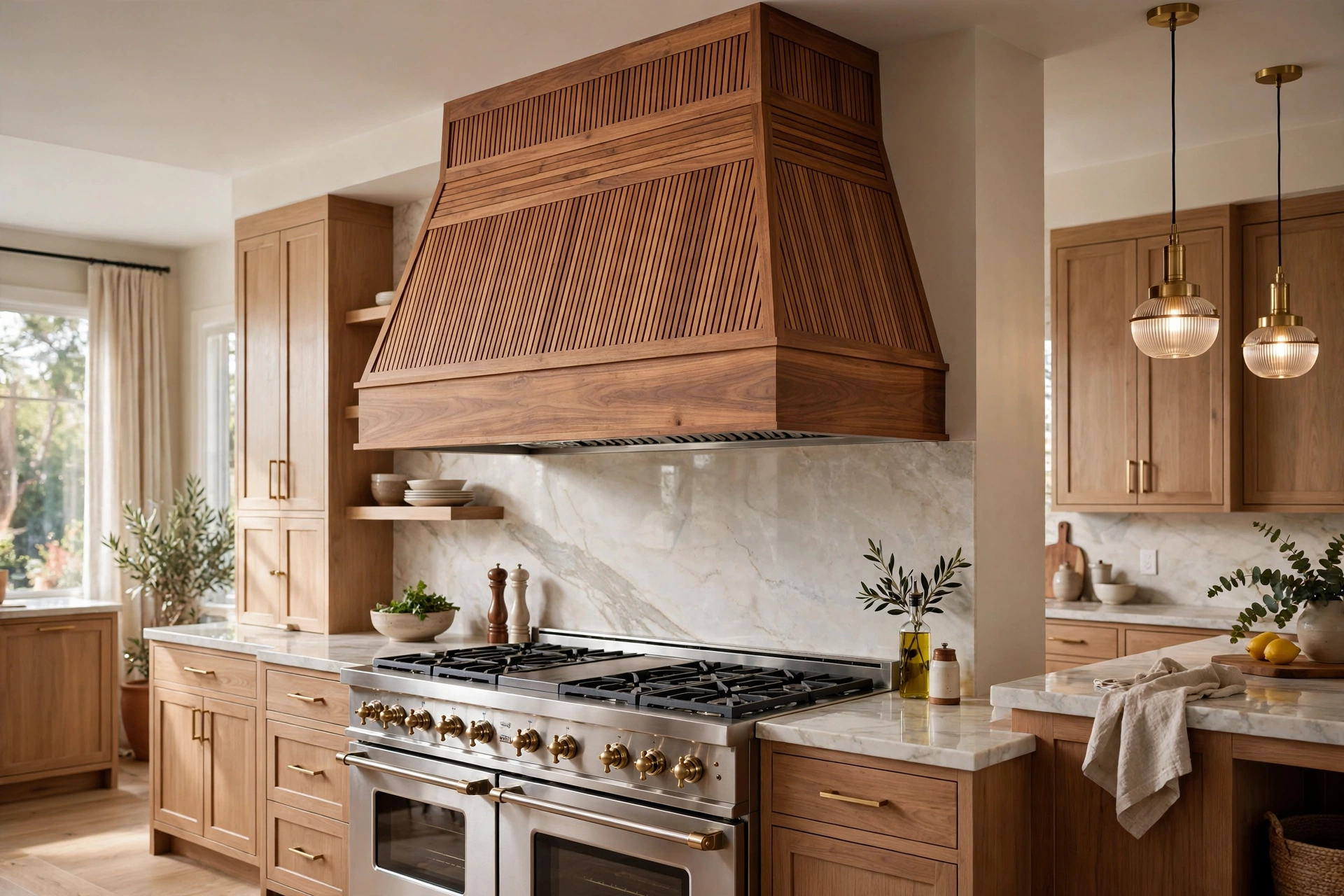 Statement Kitchen Range Hood As Design Focal Point