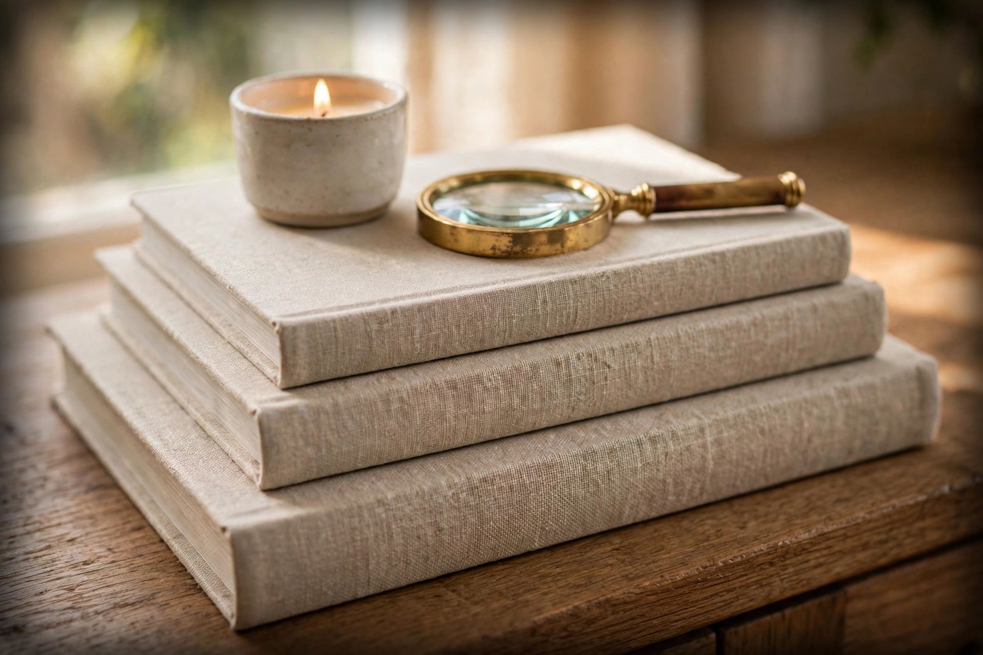 Stacked Coffee Table Books Styling A Console Tabletop