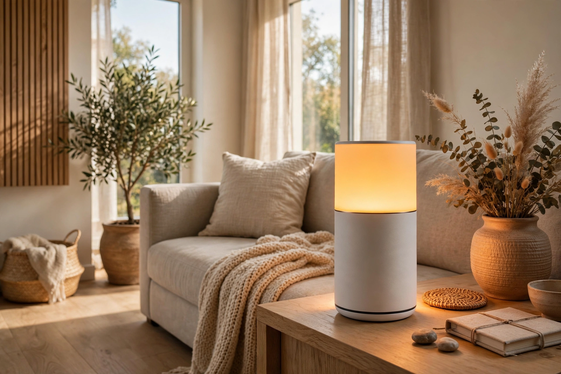 Smart Color Changing Lamp With Warm Glow